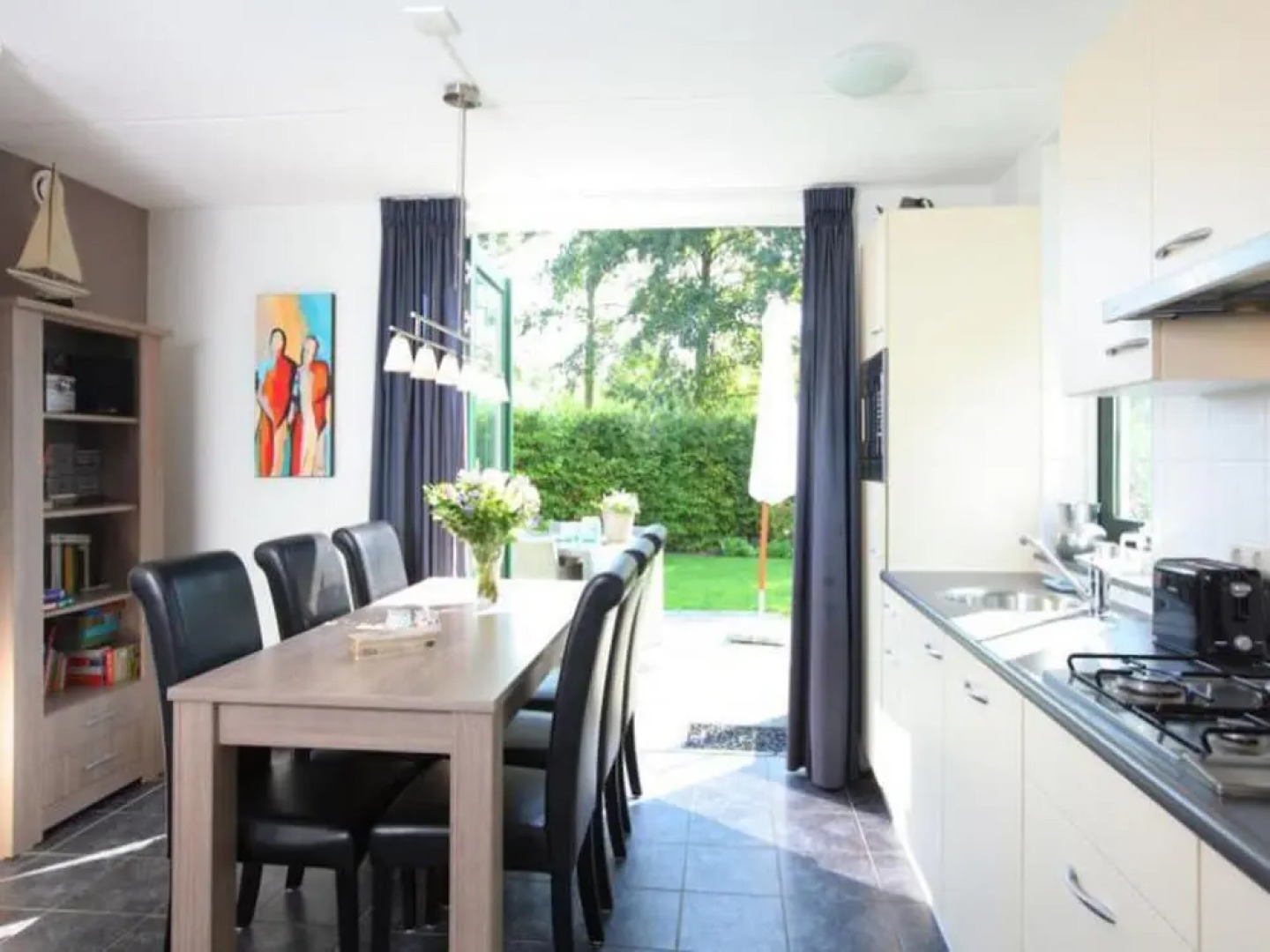 Nice Holiday Home with Dishwasher near Dunes