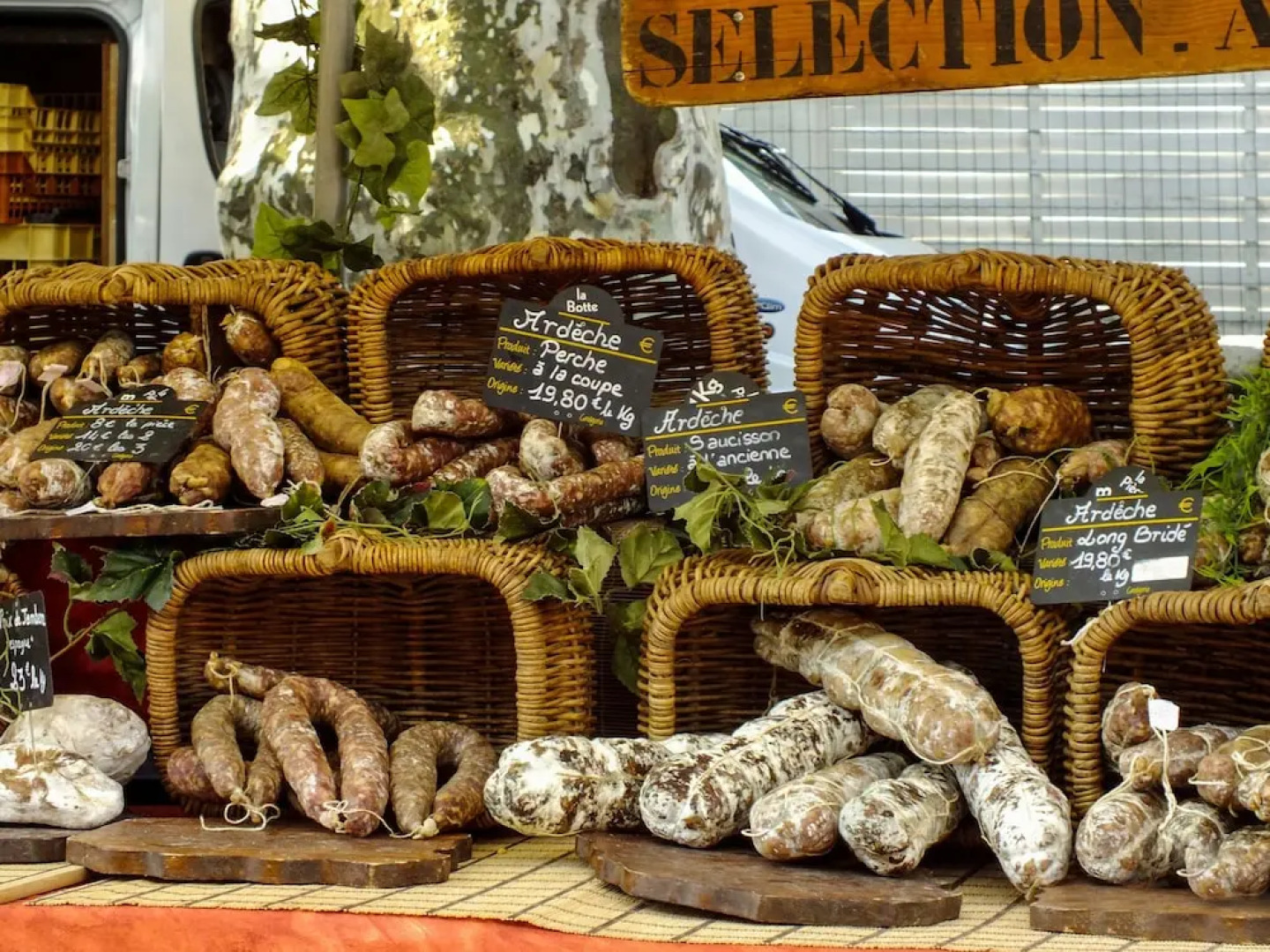 Cottage in Uzer With Pool, Terrace, Garden, Deckchairs