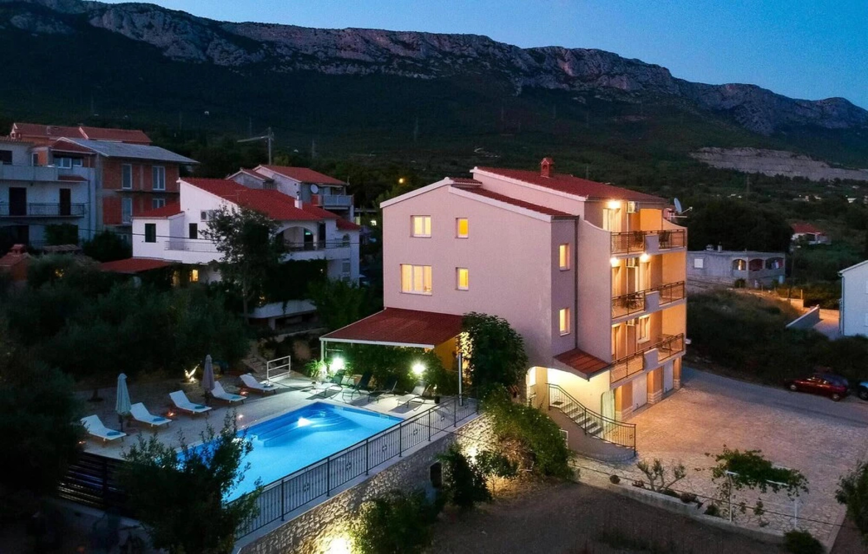 Awesome Home in Kastel Sucurac With Wifi, Outdoor Swimming Pool and Heated Swimming Pool