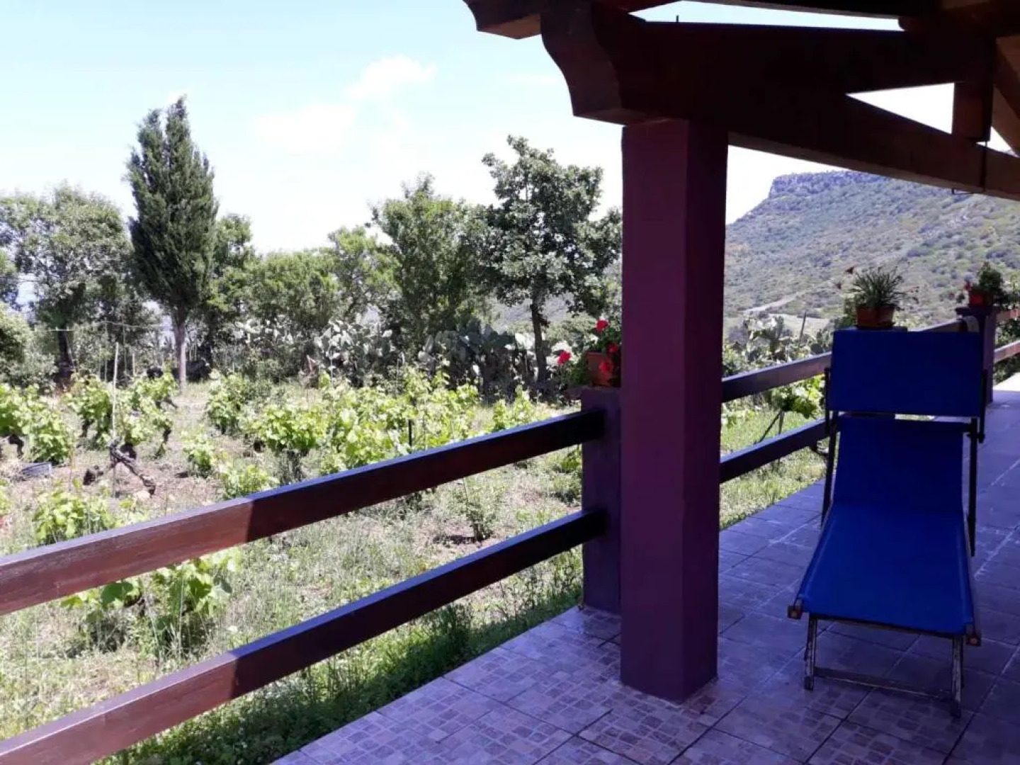 2 bedrooms appartement with sea view enclosed garden and wifi at Sassari