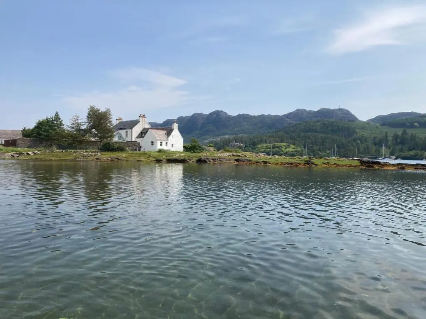 24 Harbour Street, Plockton - Stunning sea views & private garden