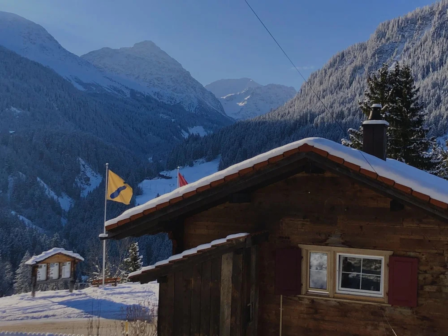 Charming Chalet With Mountain View Near Arosa for 6 People House Exclusive use