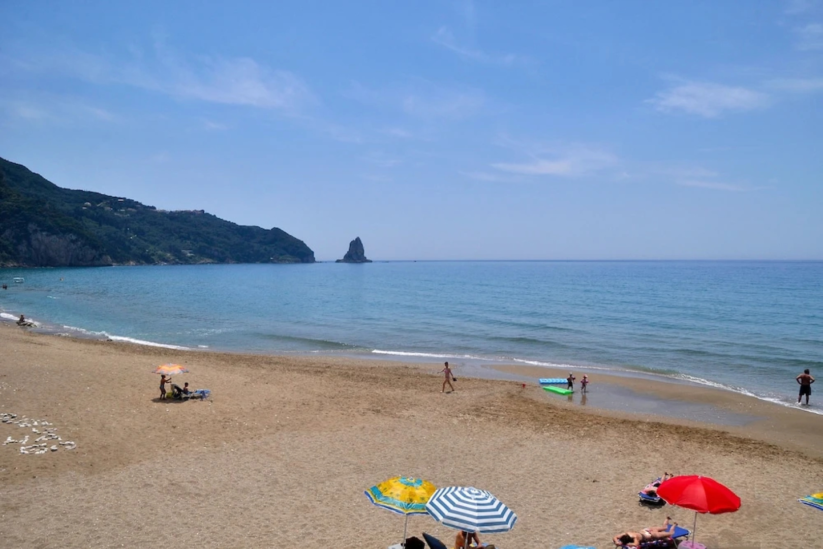 Holiday House With Pool Maria on Agios Gordios Beach