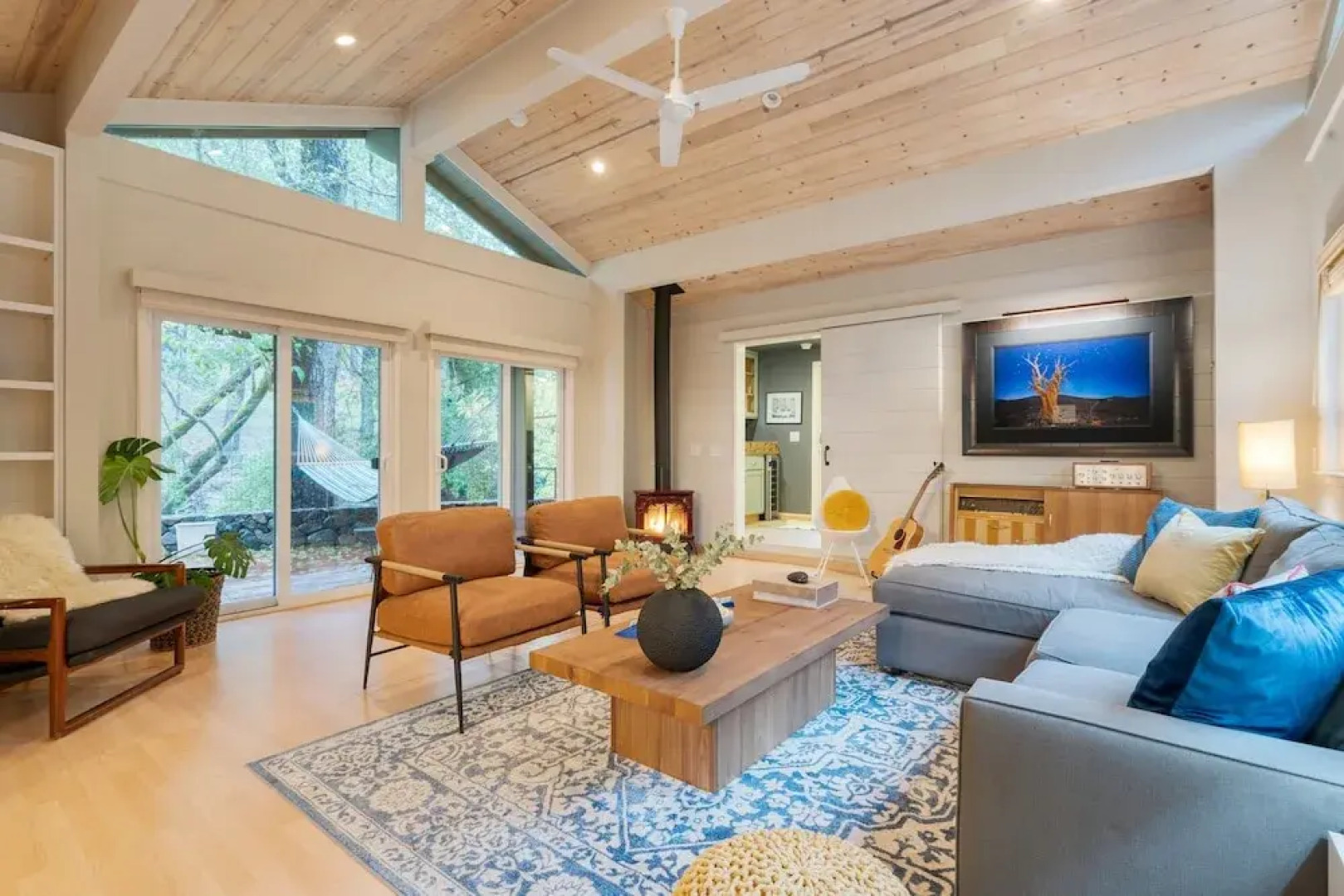 Sonoma Creek Haven Hot Tub Firepit Creekside Views Near Kenwood Wineries