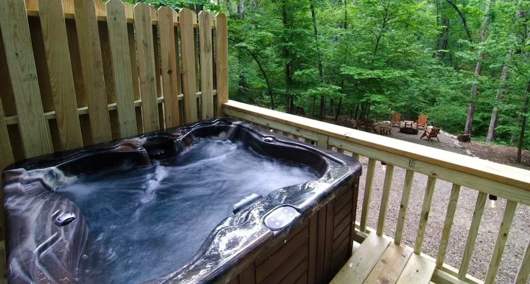 Arabella Cozy Nest With Hot Tub and Fire Pit in the Backyard by Redawning