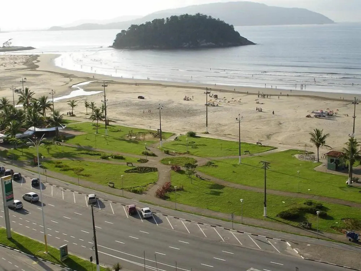 Apartamento no Flat Itararé Tower Beach - Vista ao Mar