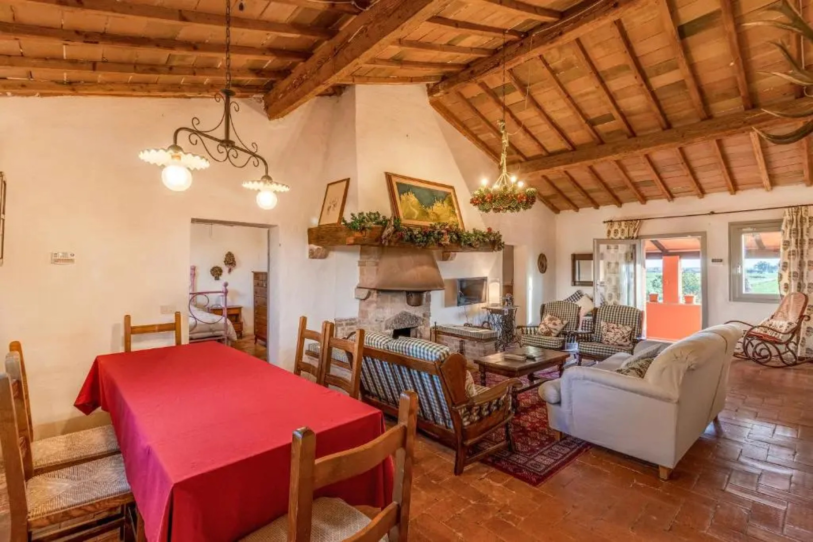 Casolare Clara with a beautiful Bio-Lake