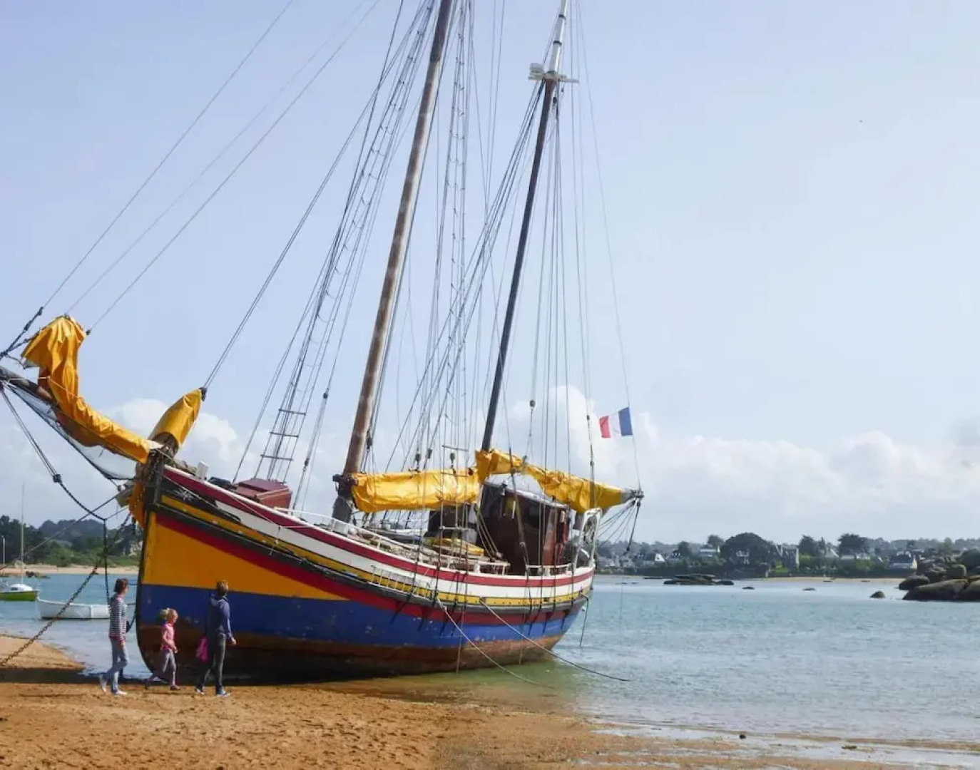Stone House by Les Godelins Beach