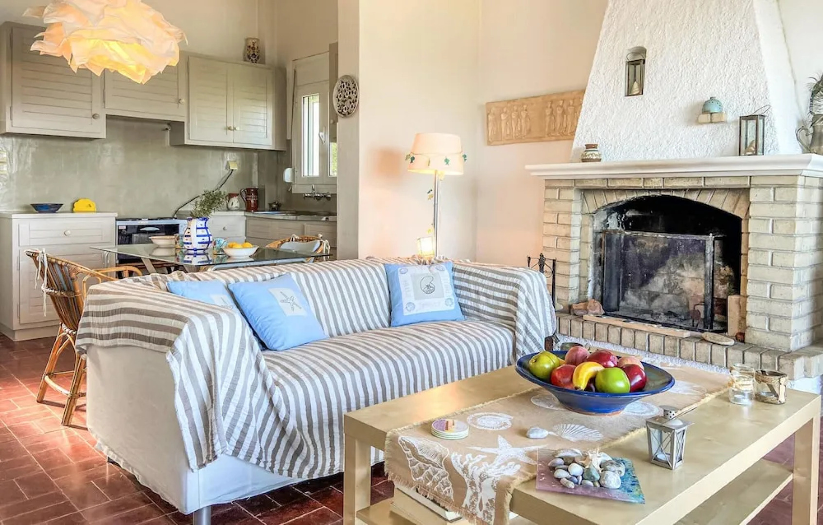 Beautiful Home in Melissi With 3 Bedrooms and Wifi