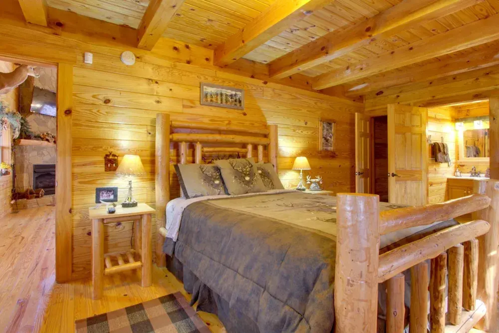Secluded Smoky Mountain Cabin w/ Wraparound Deck!