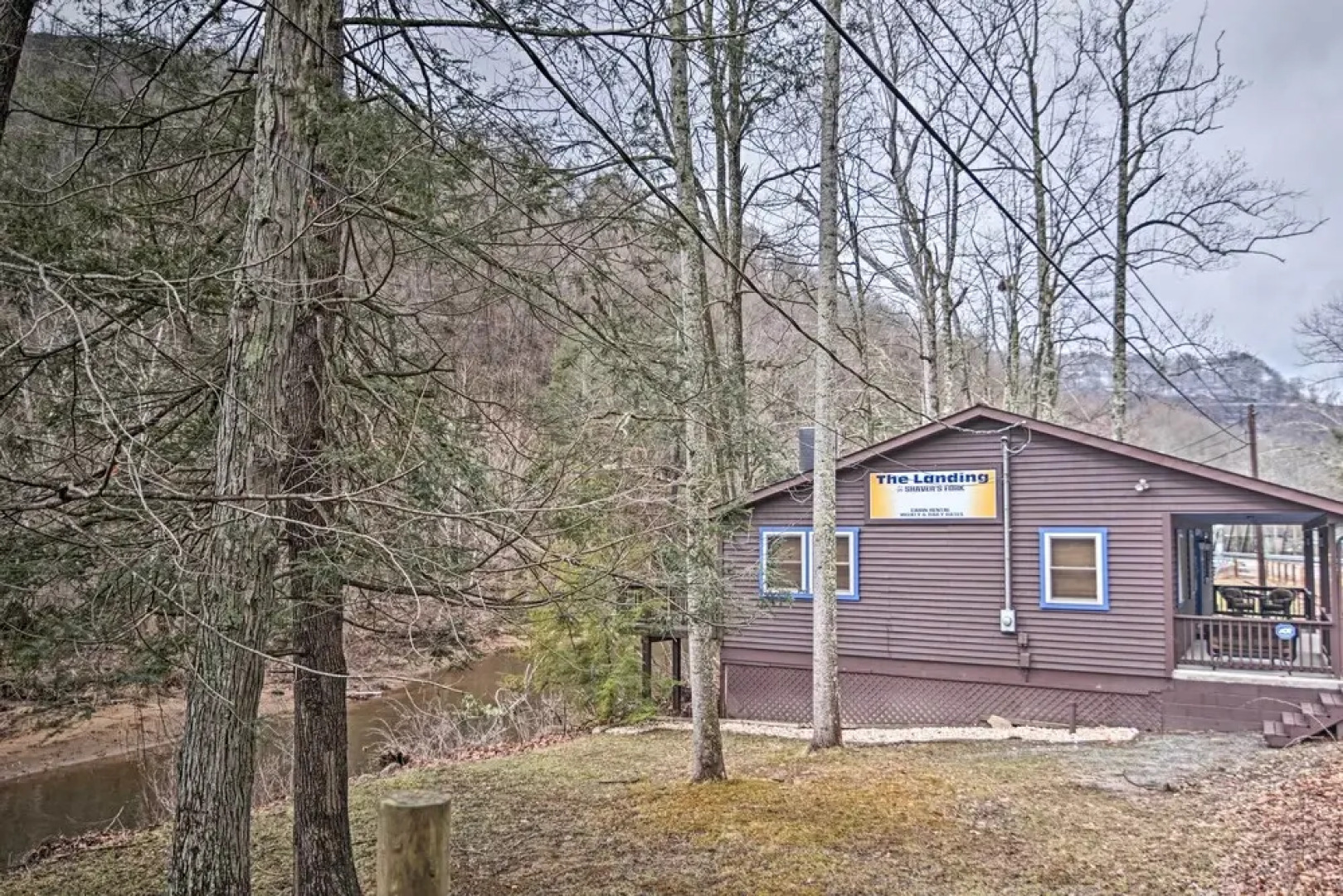 Riverfront Elkins Home w/ Fireplace & Deck!