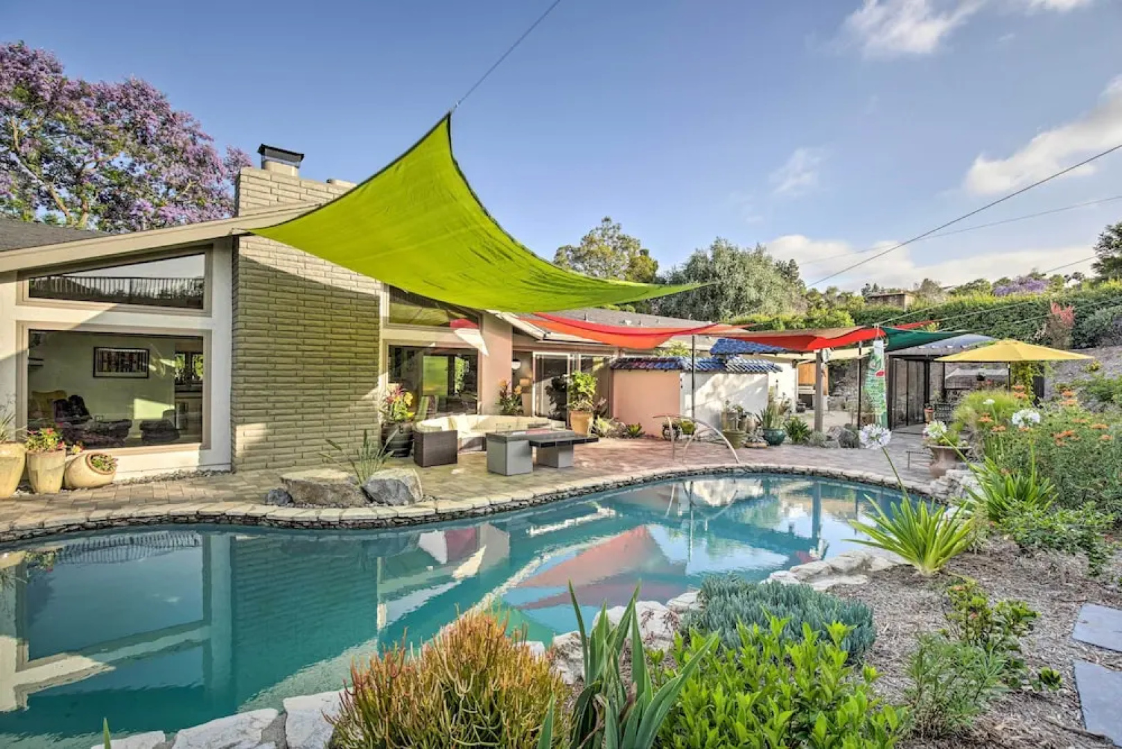 Luxe El Cajon Oasis w/ Pool, Fire Pit & Pavilion