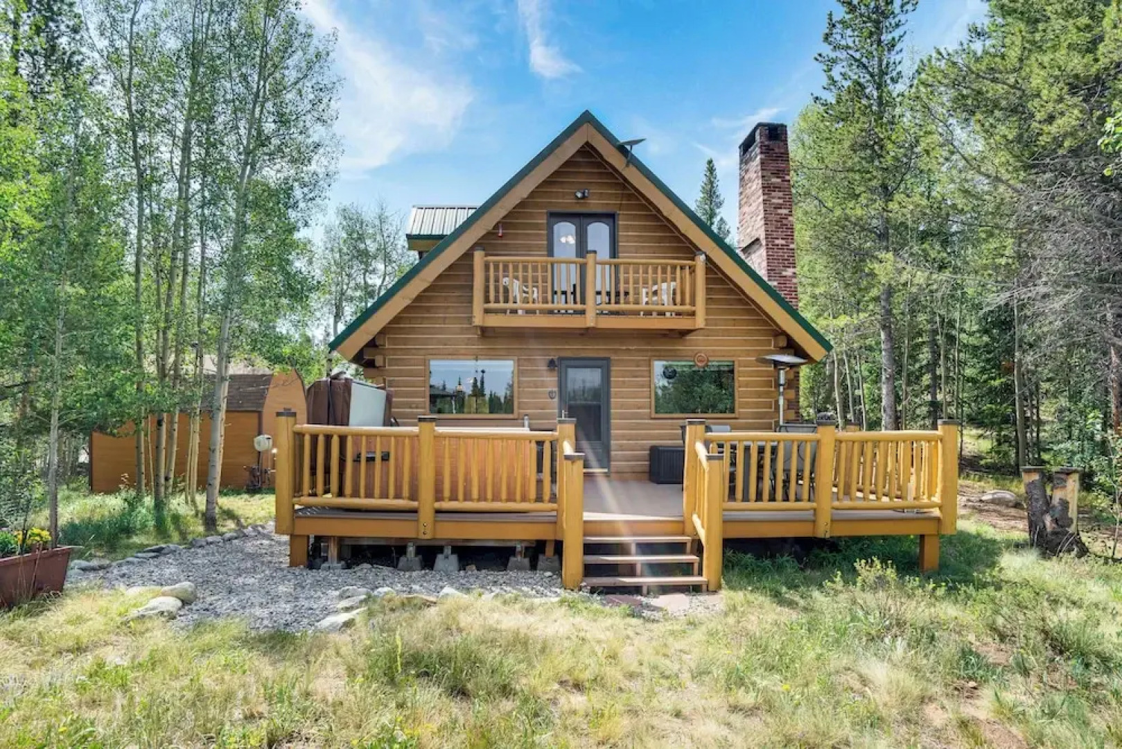 24str-00023 Fairplay Cabin w/ Hot Tub on 4 Acres!