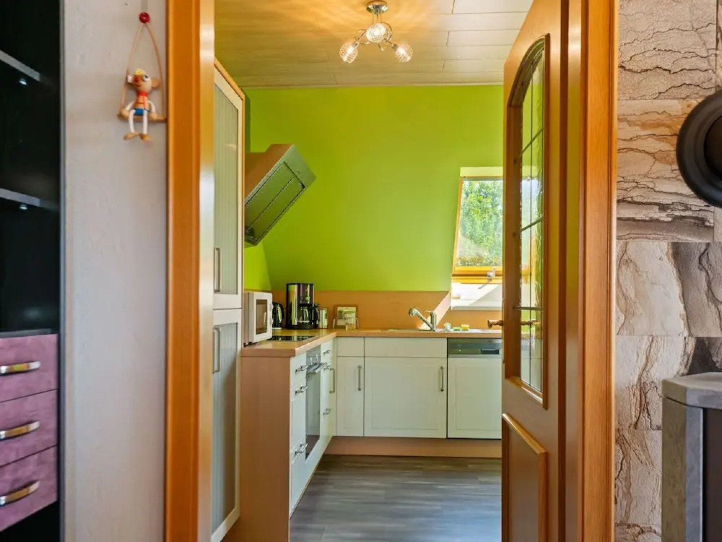 Garden View Apartment in Erzgebirge near Forest