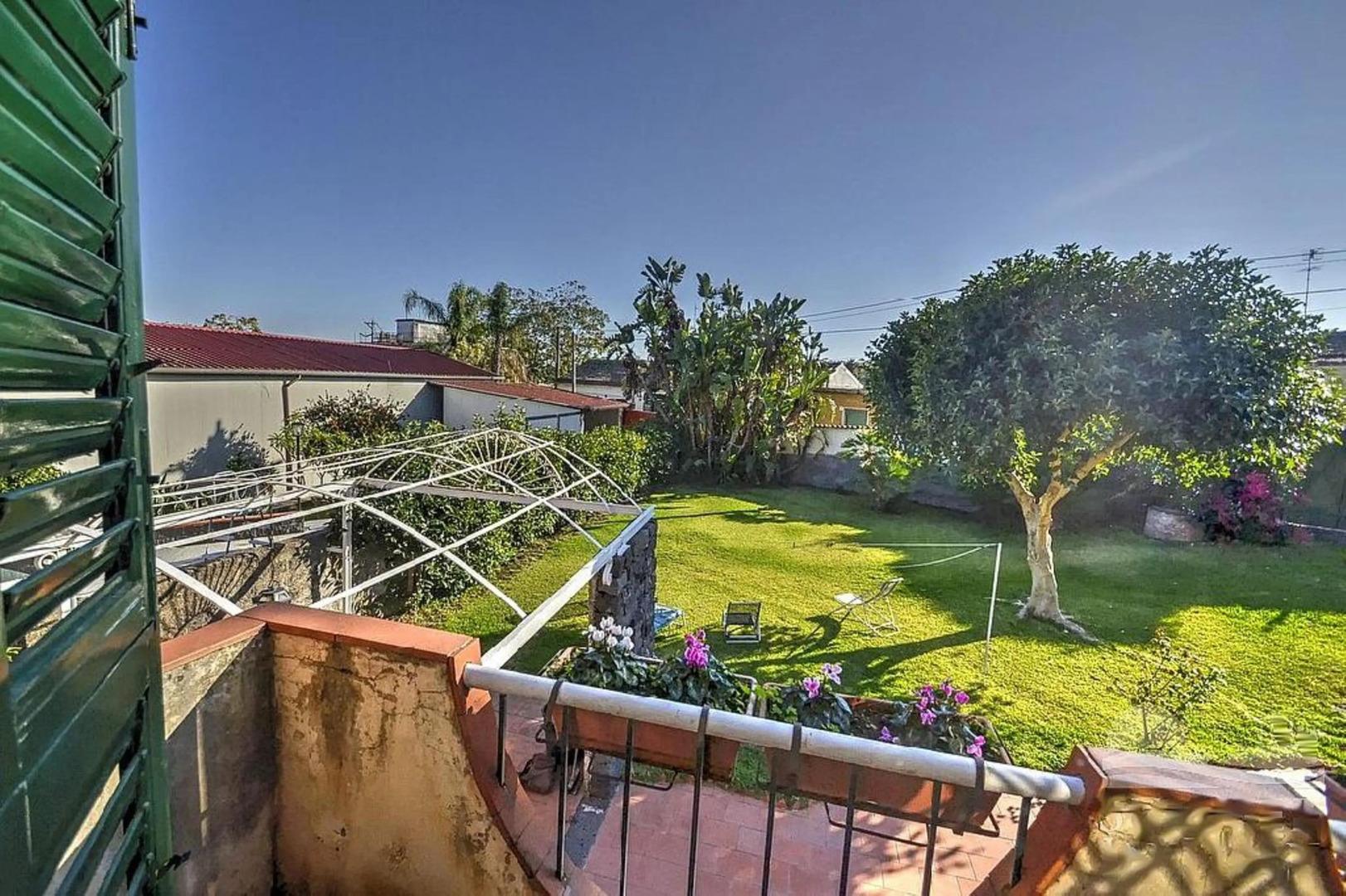 Acireale B&B Double AC bedroom in villa with g