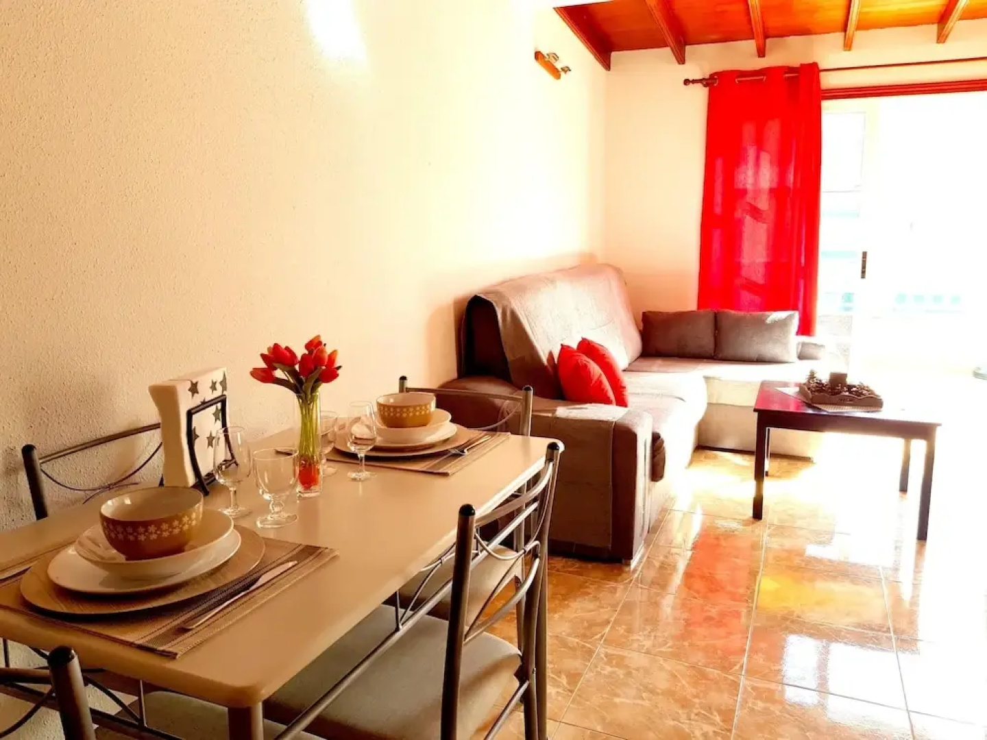 Apartment With 2 Bedrooms in Santiago del Teide, With Wonderful Mounta