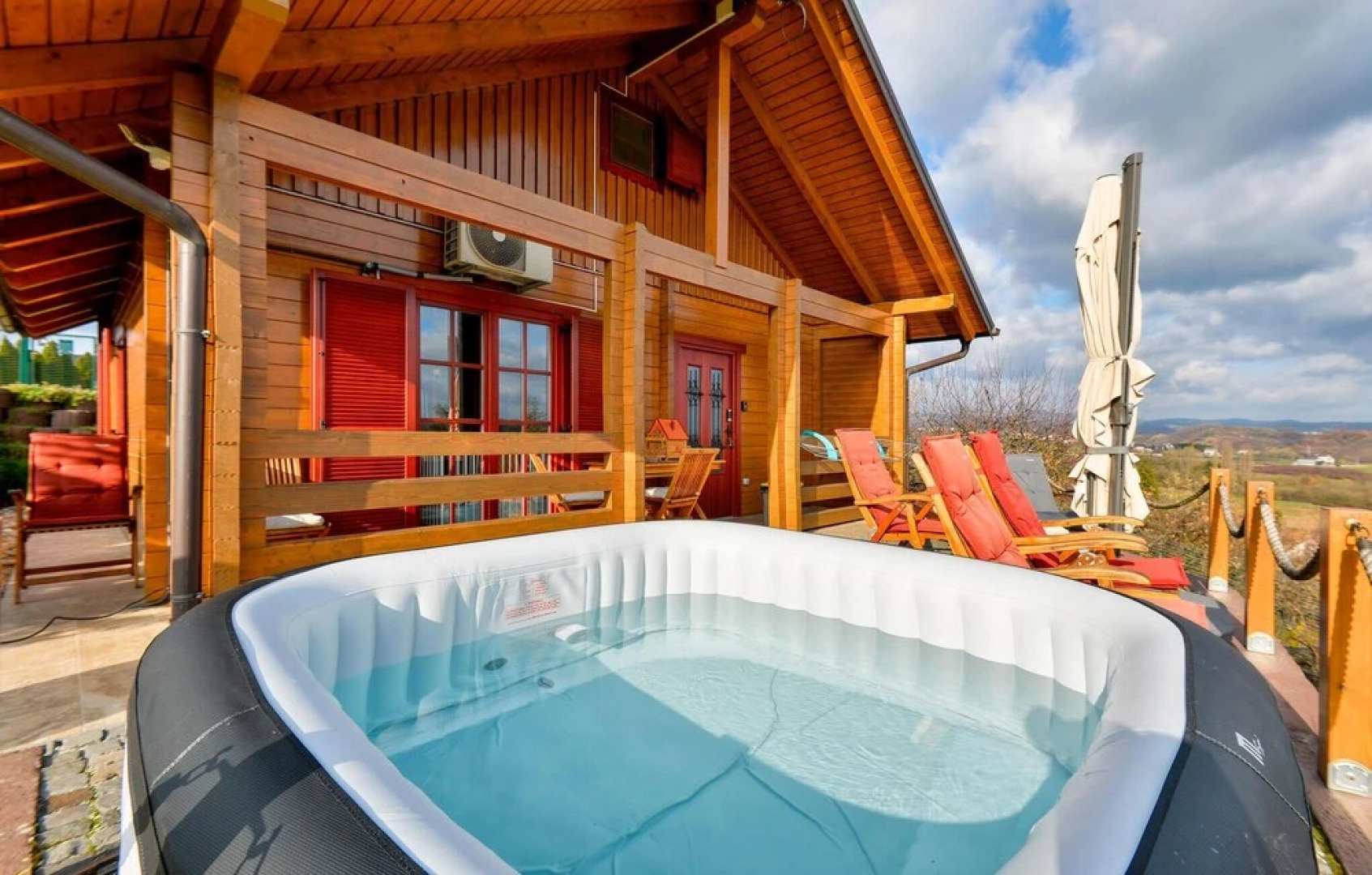 Beautiful Home in Paruzevina With Jacuzzi, Wifi and 1 Bedrooms