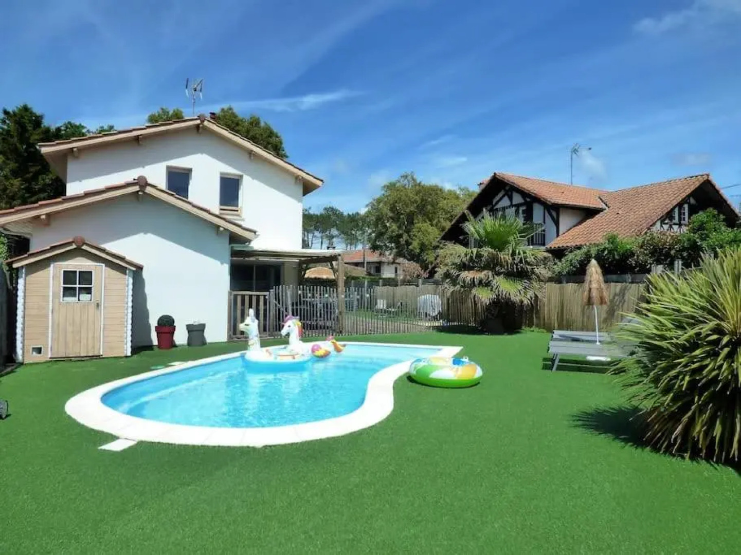 VILLA CASA KOKO 10 PERS piscine chauffée, pétanque, ping pong VIEUX-BOUCAU