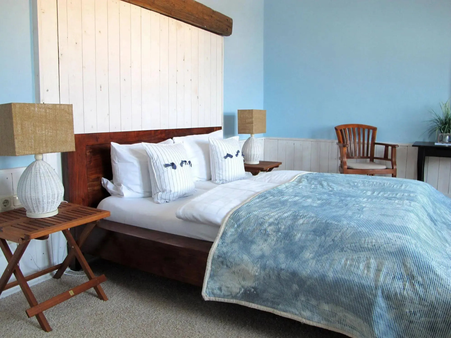 Apfelhotel mit Streusel