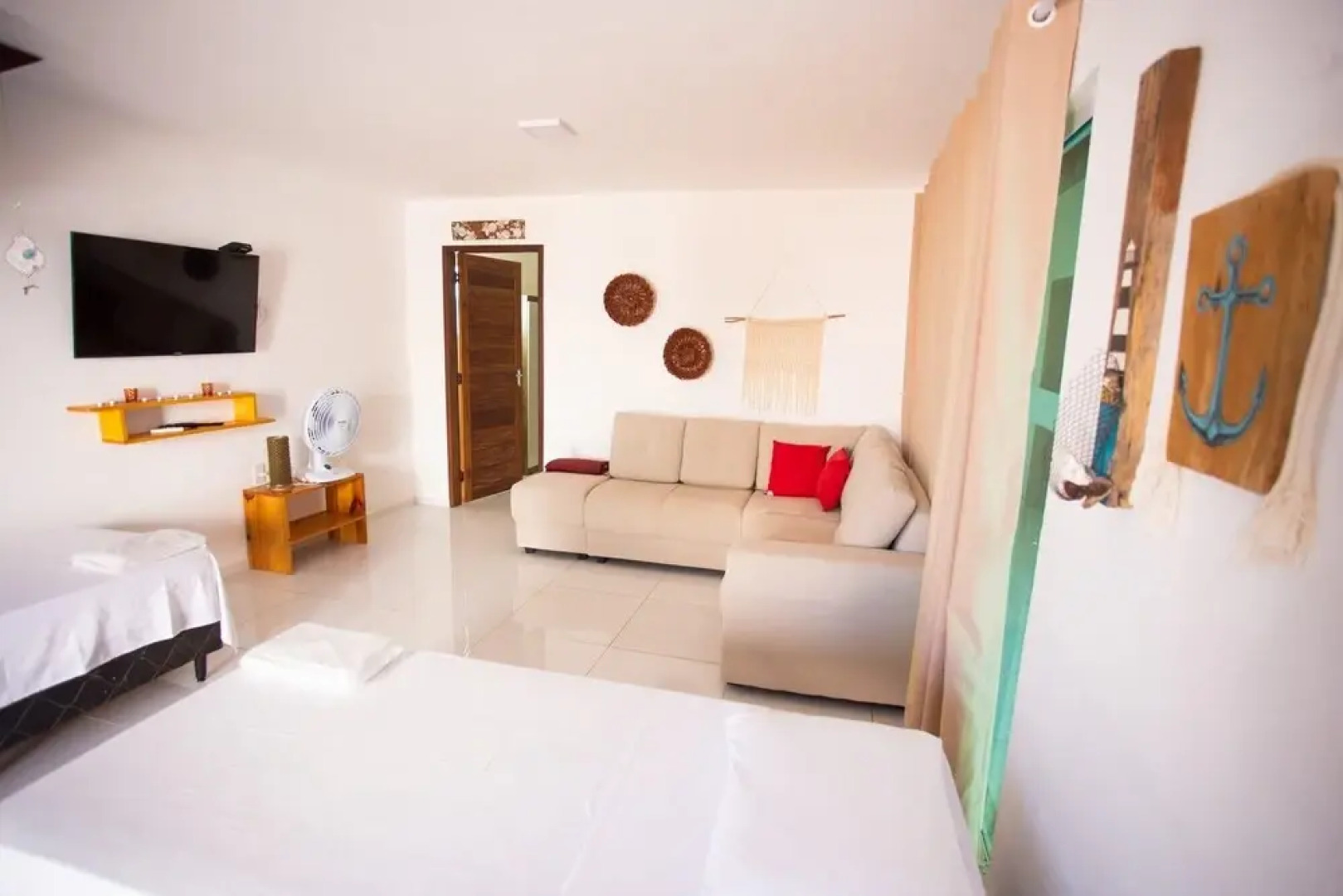 Chal com Mezanino 400m do mar e rea Gourmet