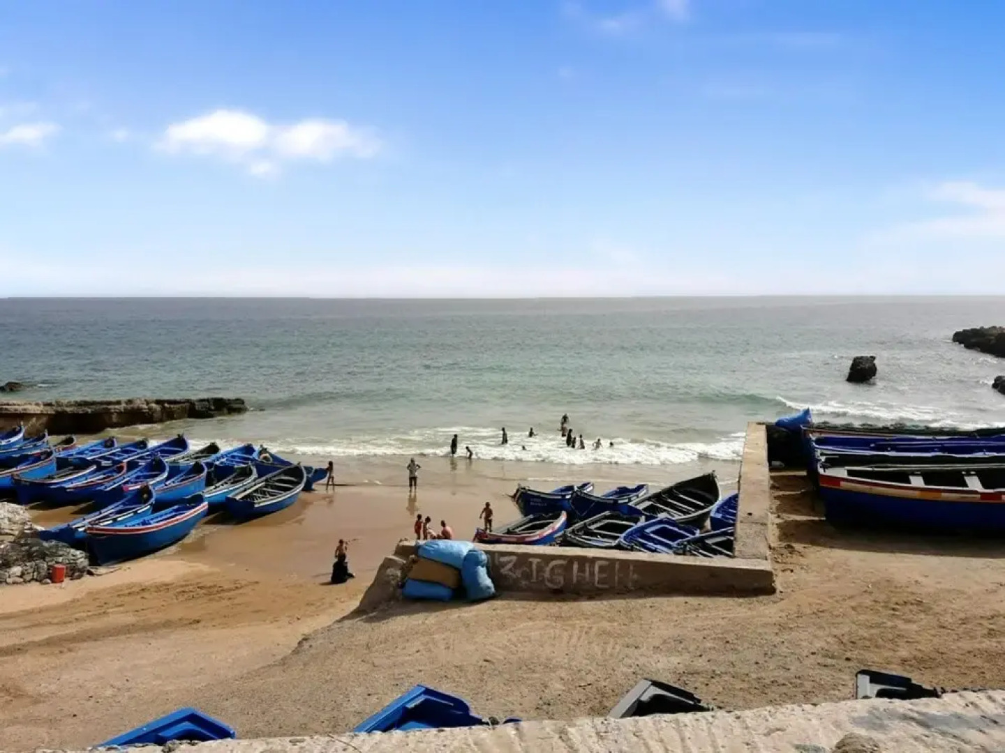 Apartment With 2 Bedrooms in Tiguert, With Wonderful sea View, Private