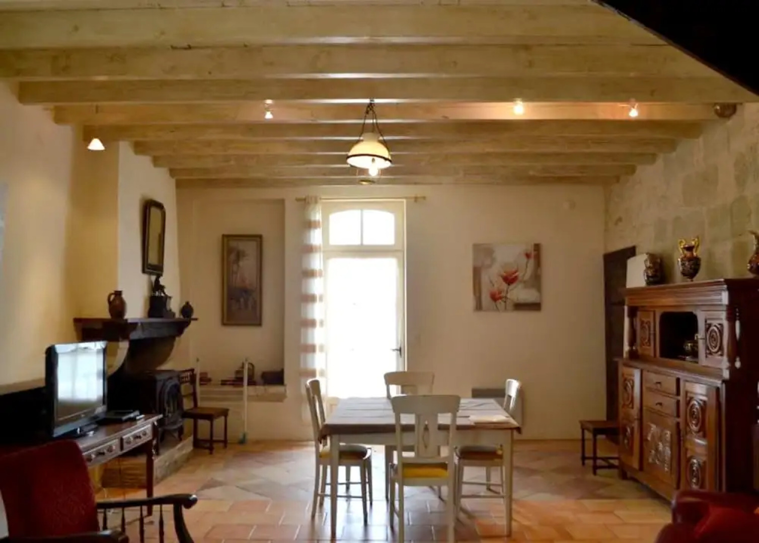 House With 2 Bedrooms in Puysserampion, With Wonderful City View, Pool