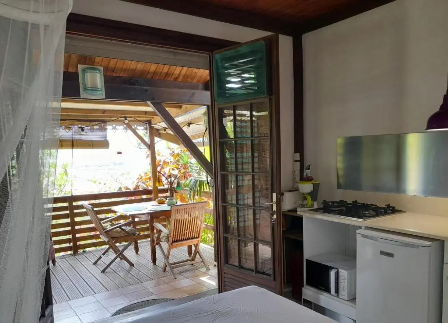 Studio Bwa Banbou dans Villa Fleurs des Iles