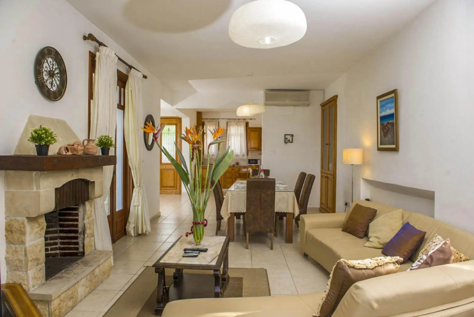 Villa Minoas Large Private Pool Walk to Beach Sea Views A C Wifi Eco-friendly - 2565