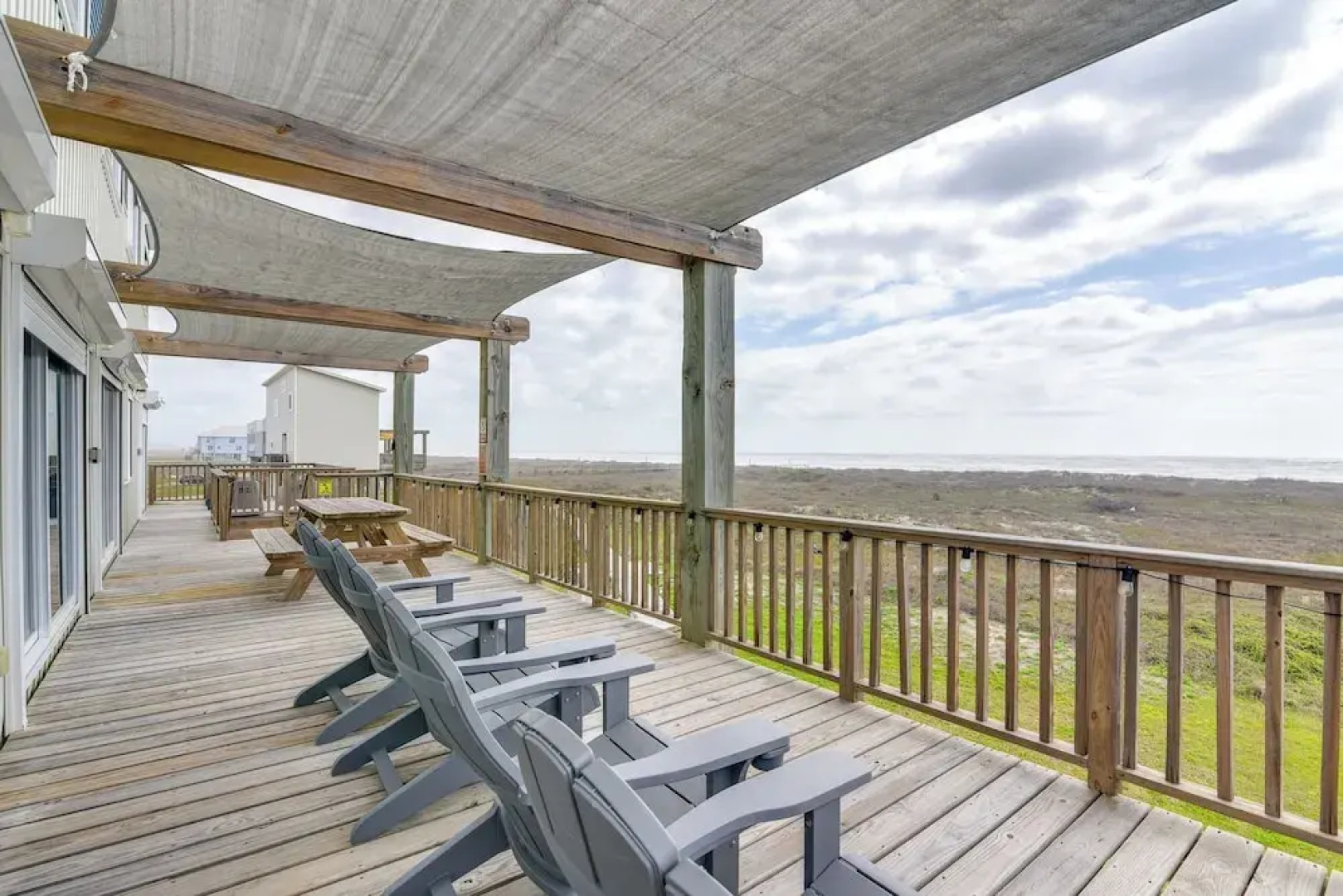 Boardwalk to Beach: Ocean-view Surfside Home!