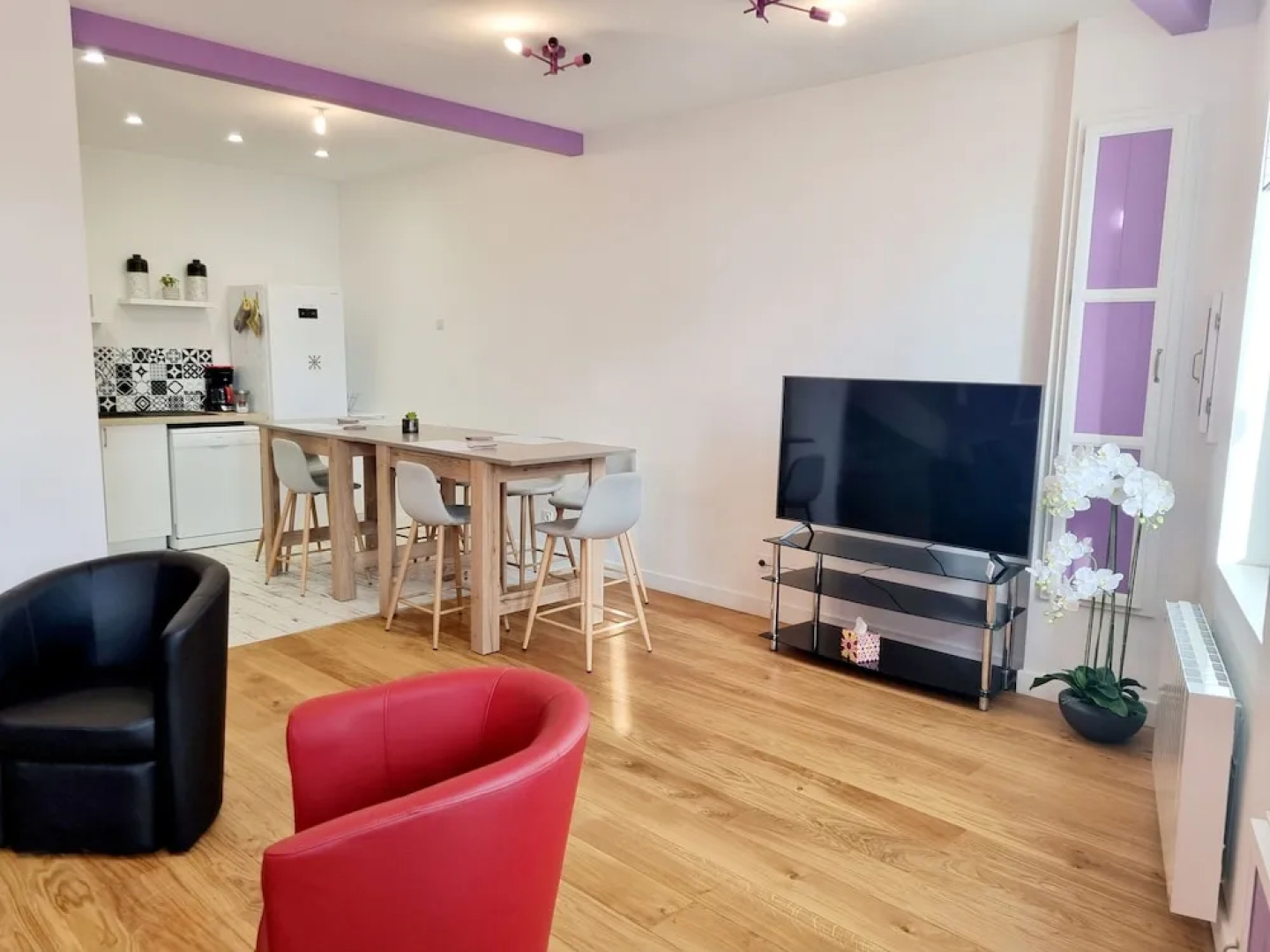 Grande Maison de Ville Rénovée Avec Cour Intérieure