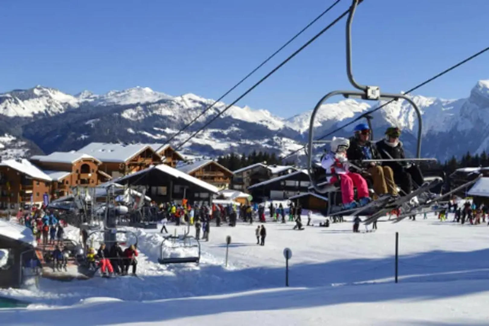 Apartment With 2 Bedrooms in Morillon, With Wonderful Mountain View an