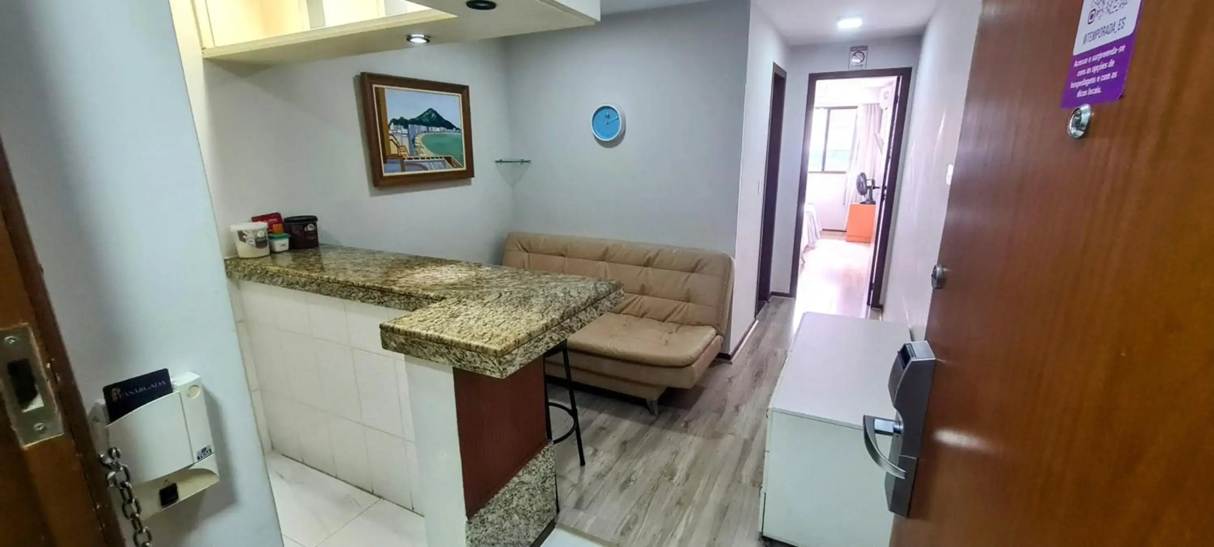 Flat Pasárgada 812, Free Bikes, pé na praia