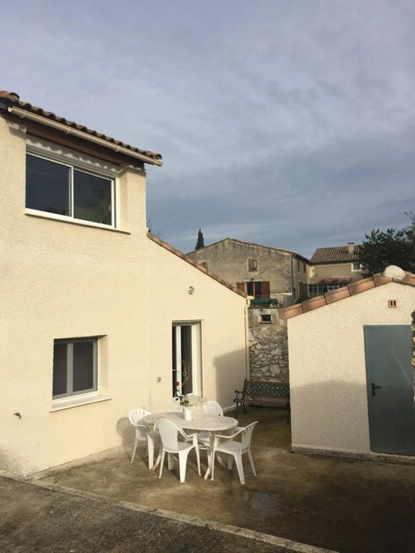 House With 2 Bedrooms in La Calmette, With Private Pool, Enclosed Gard