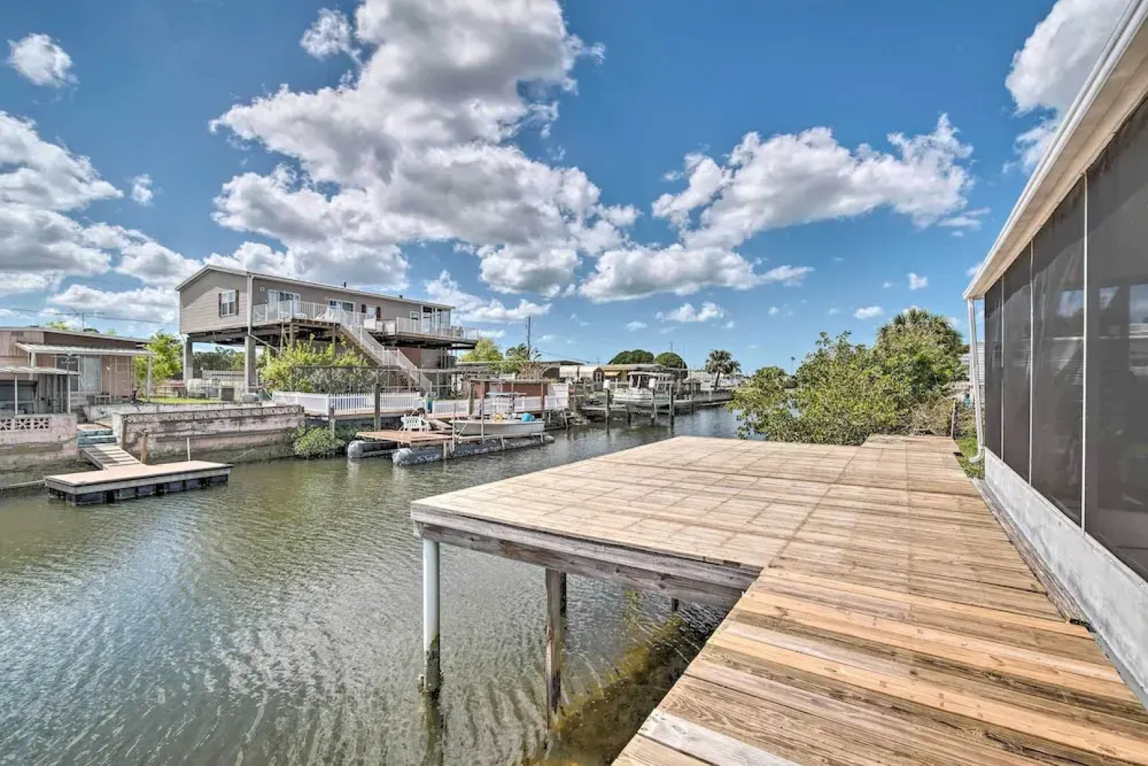 Sunny Hudson Escape w/ Gulf Views & Boat Dock