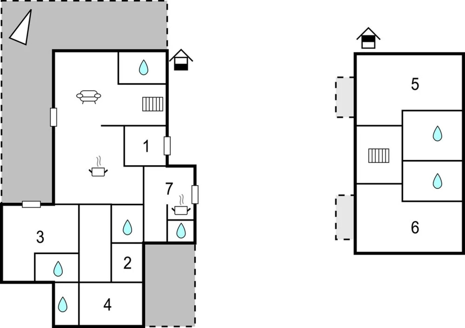 Stunning Home in Canino VT With 6 Bedrooms, Sauna and Private Swimming Pool