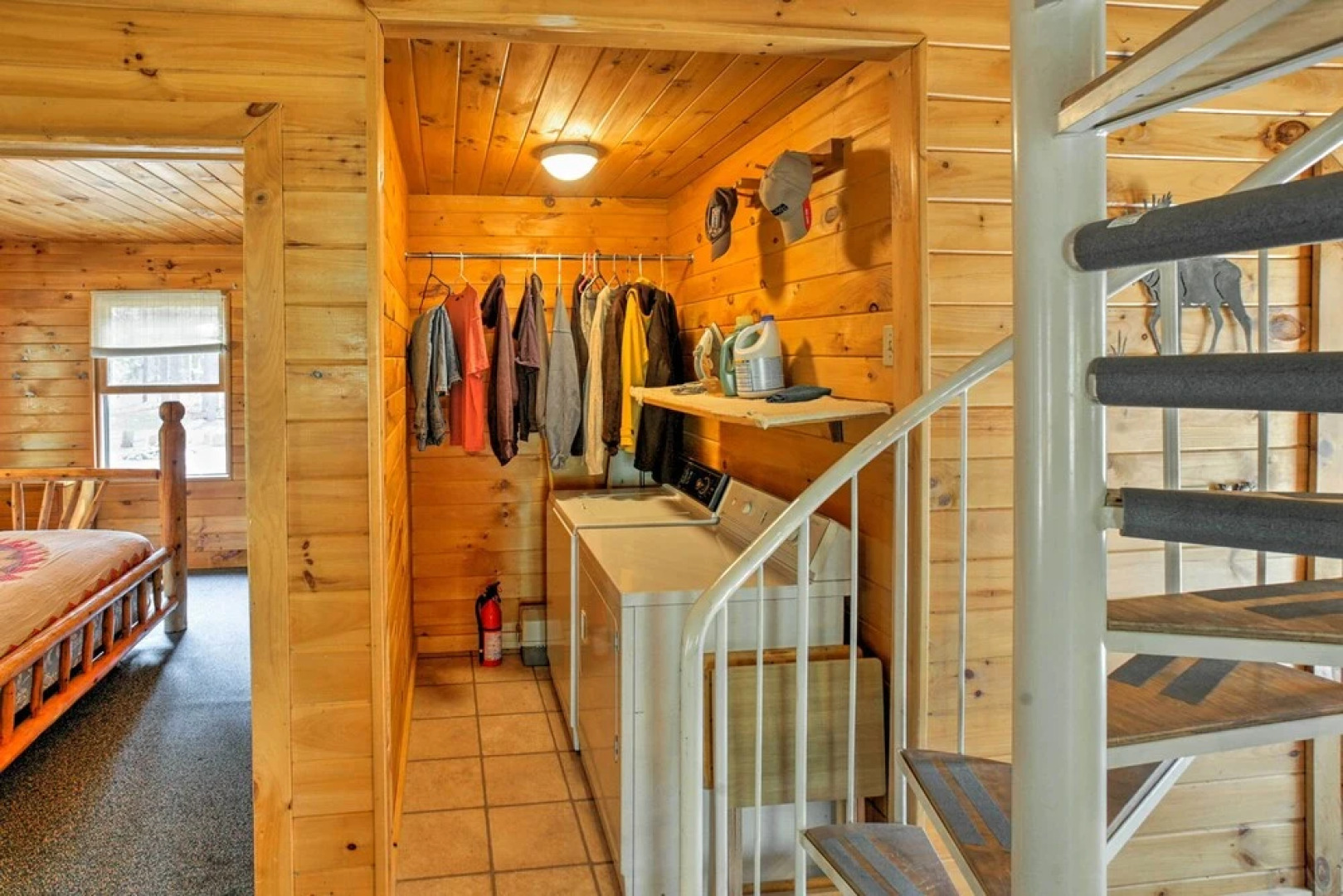 Private South Boardman Cabin on 10 Forest Acres!