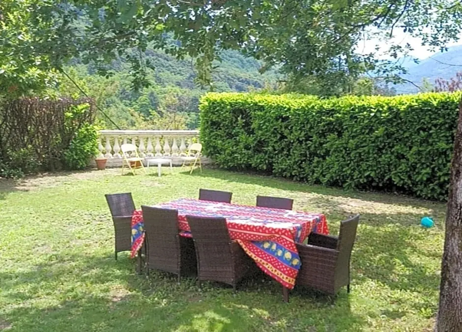 La beauté de l'arrière pays Nicois