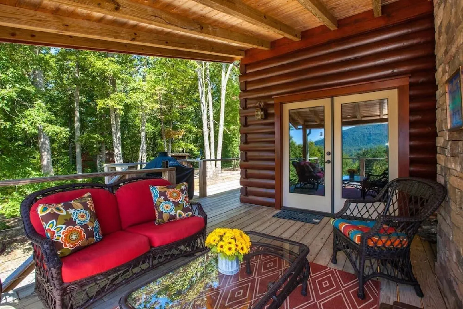 Mountain-view Retreat W/ Hot Tub & Firepit 4 Bedroom Cabin