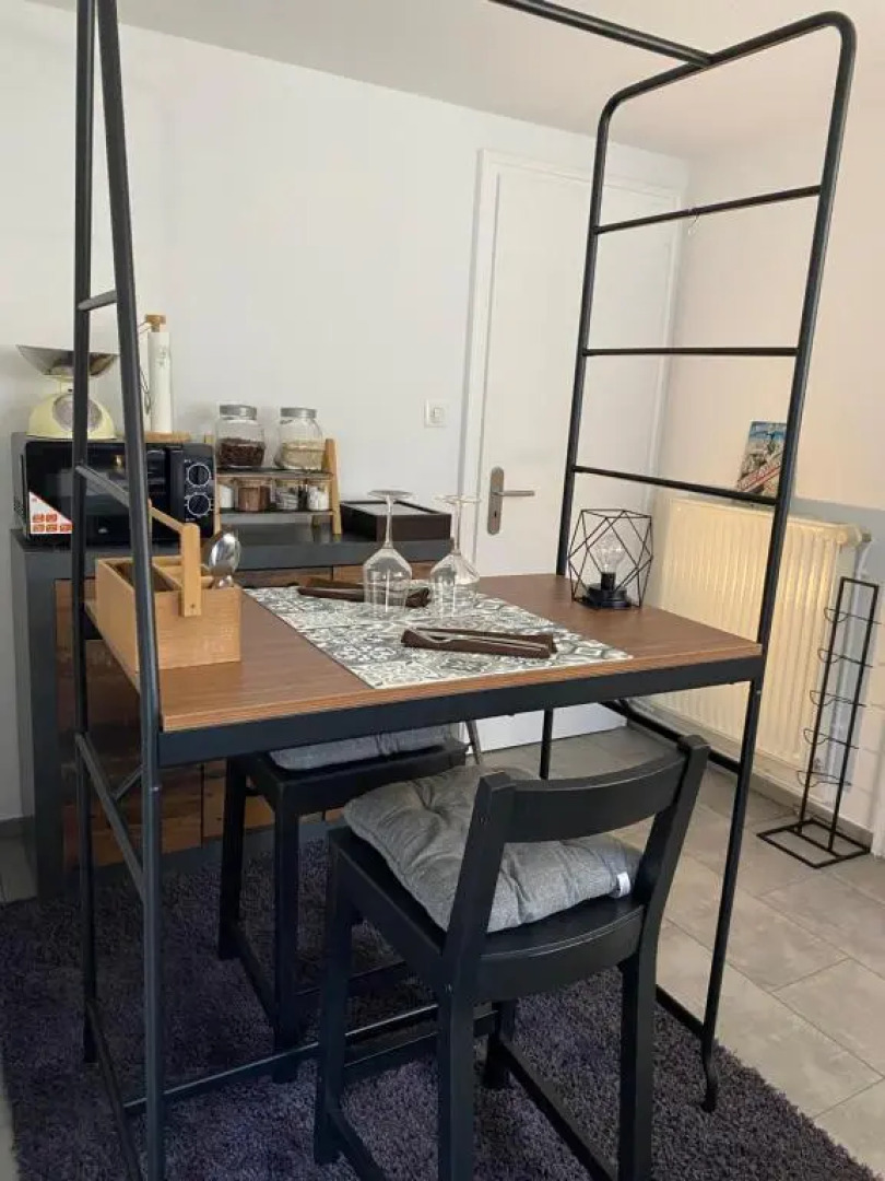 Le Pi'style(chambre,cuisine,salle d’eau,terrasse)