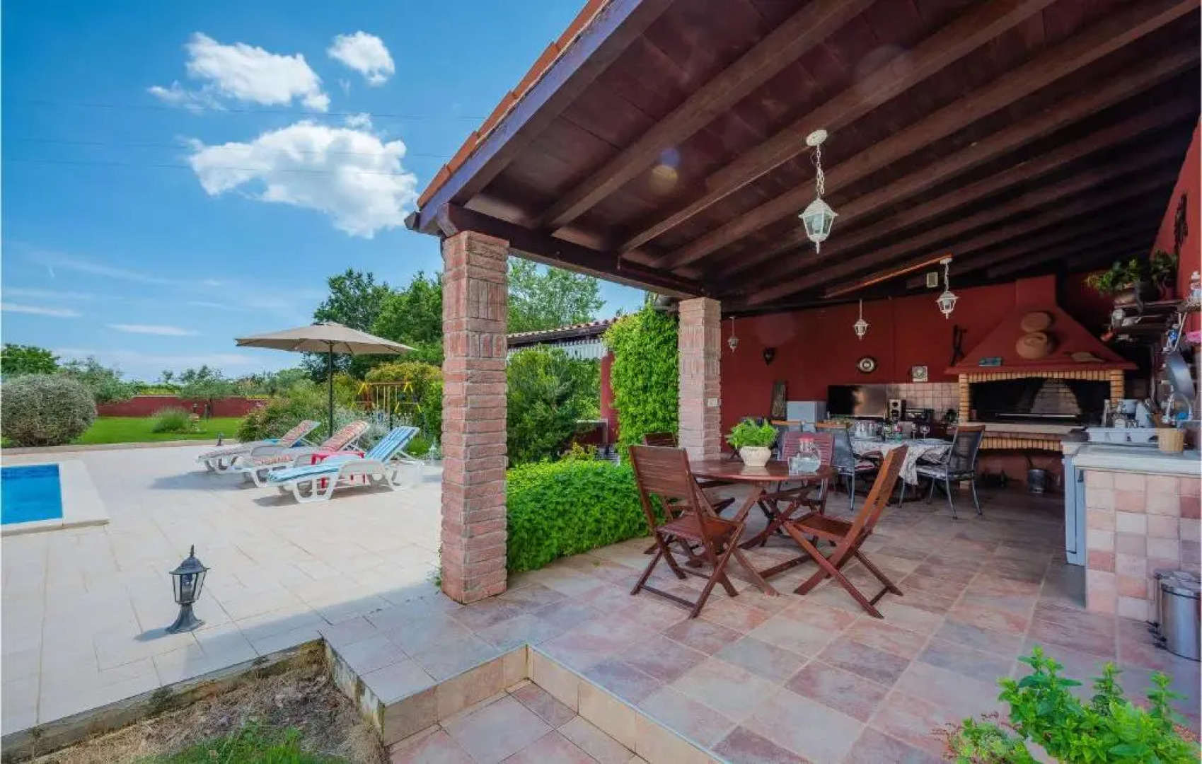 Beautiful Home in Muntic With Outdoor Swimming Pool, Wifi and 3 Bedrooms