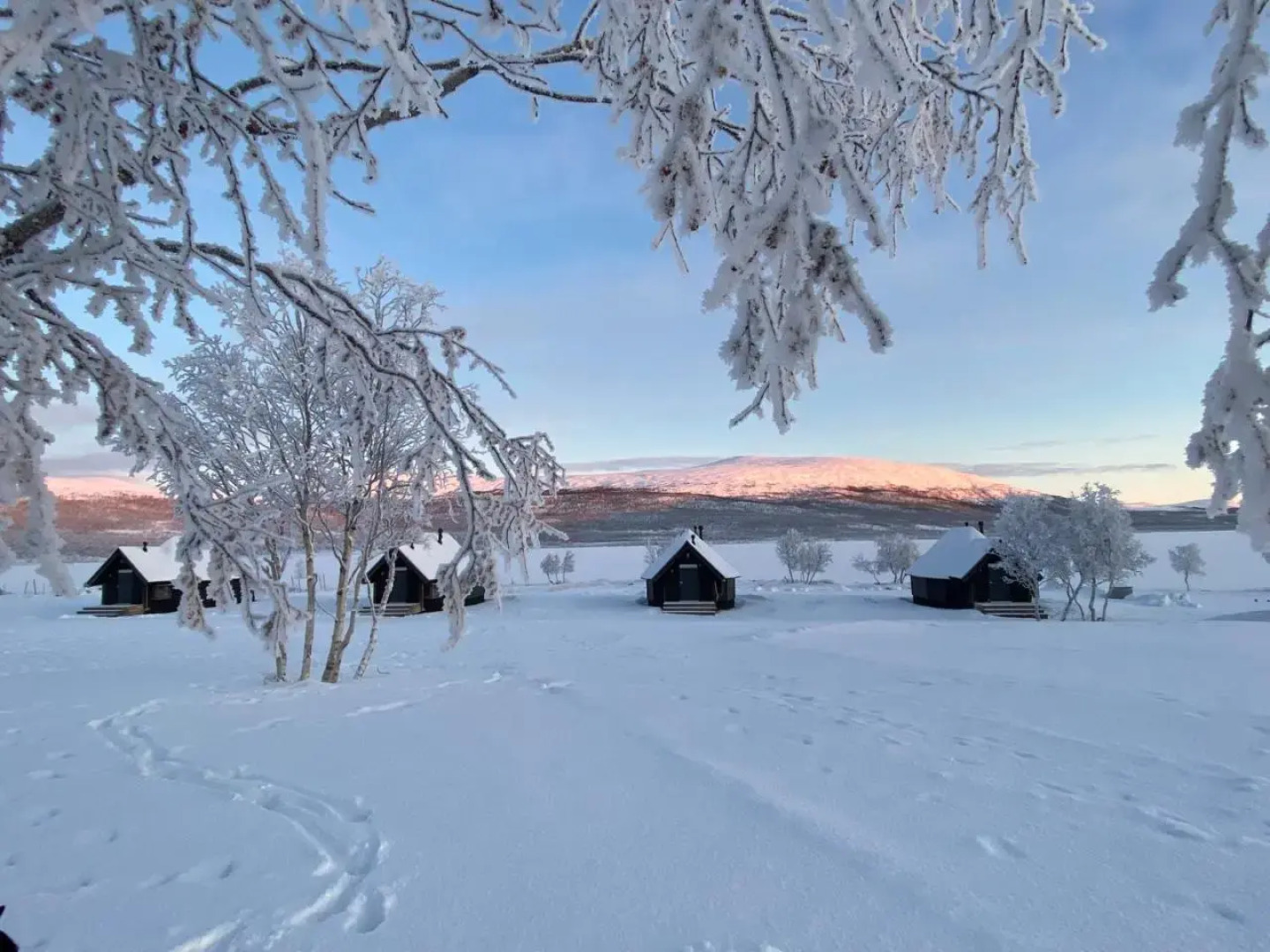 Arctic Land Glass Igloos