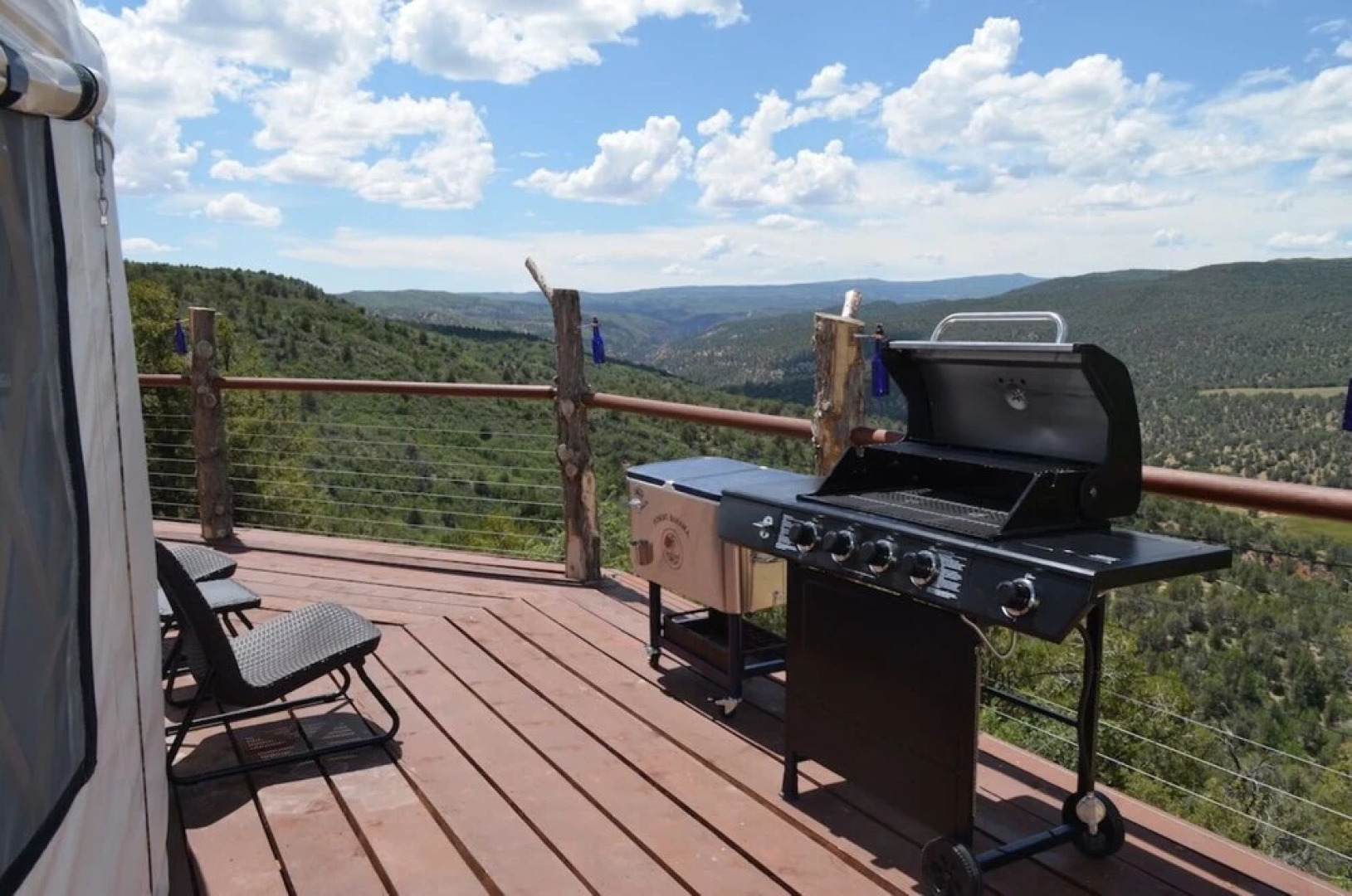Zion Backcountry Yurt - Campsite
