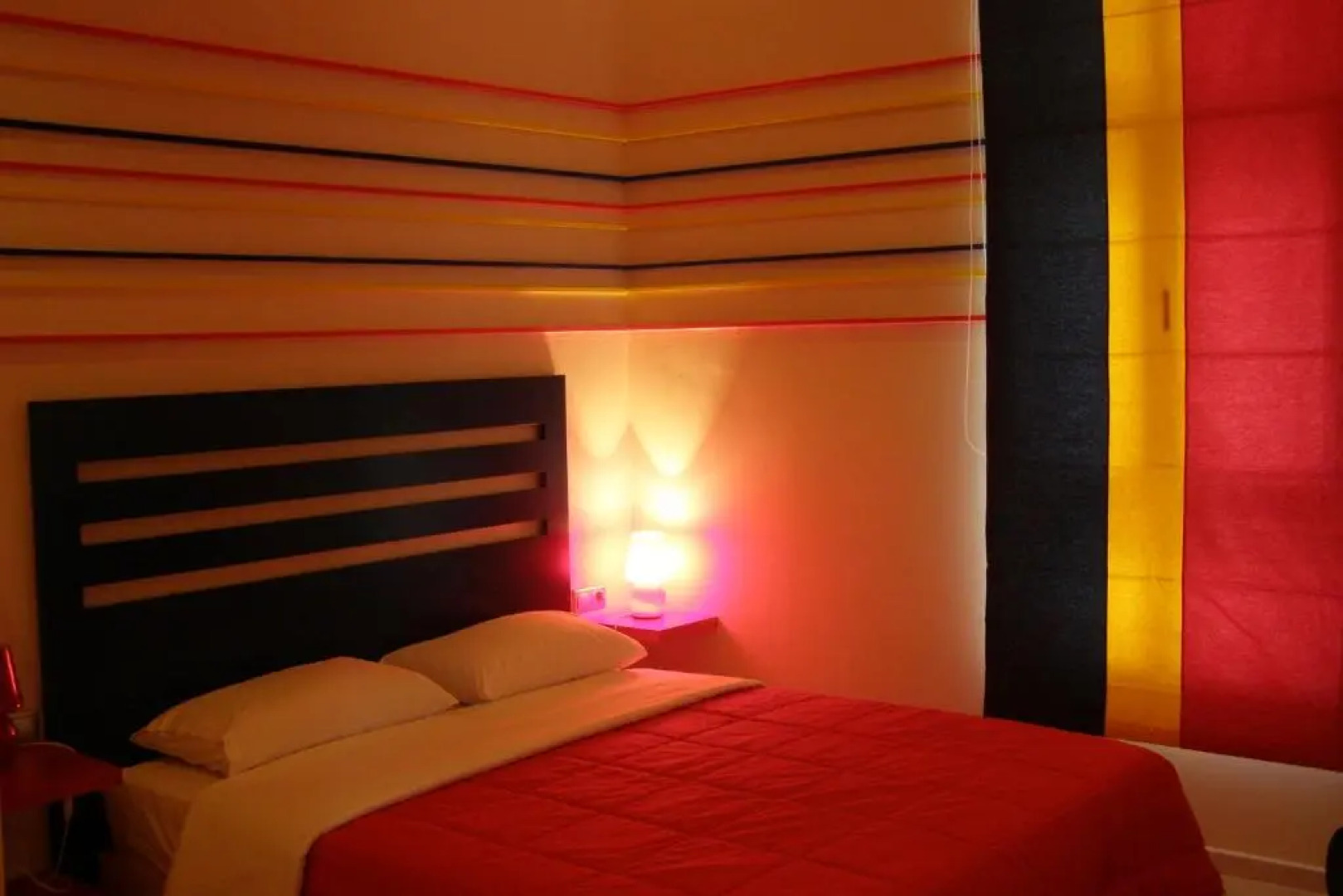 Room in a neoclassical house - ladybug