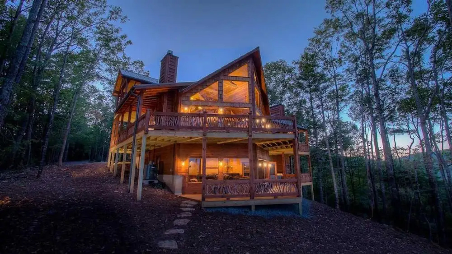 Triple Vista Mountain Tops by Escape to Blue Ridge