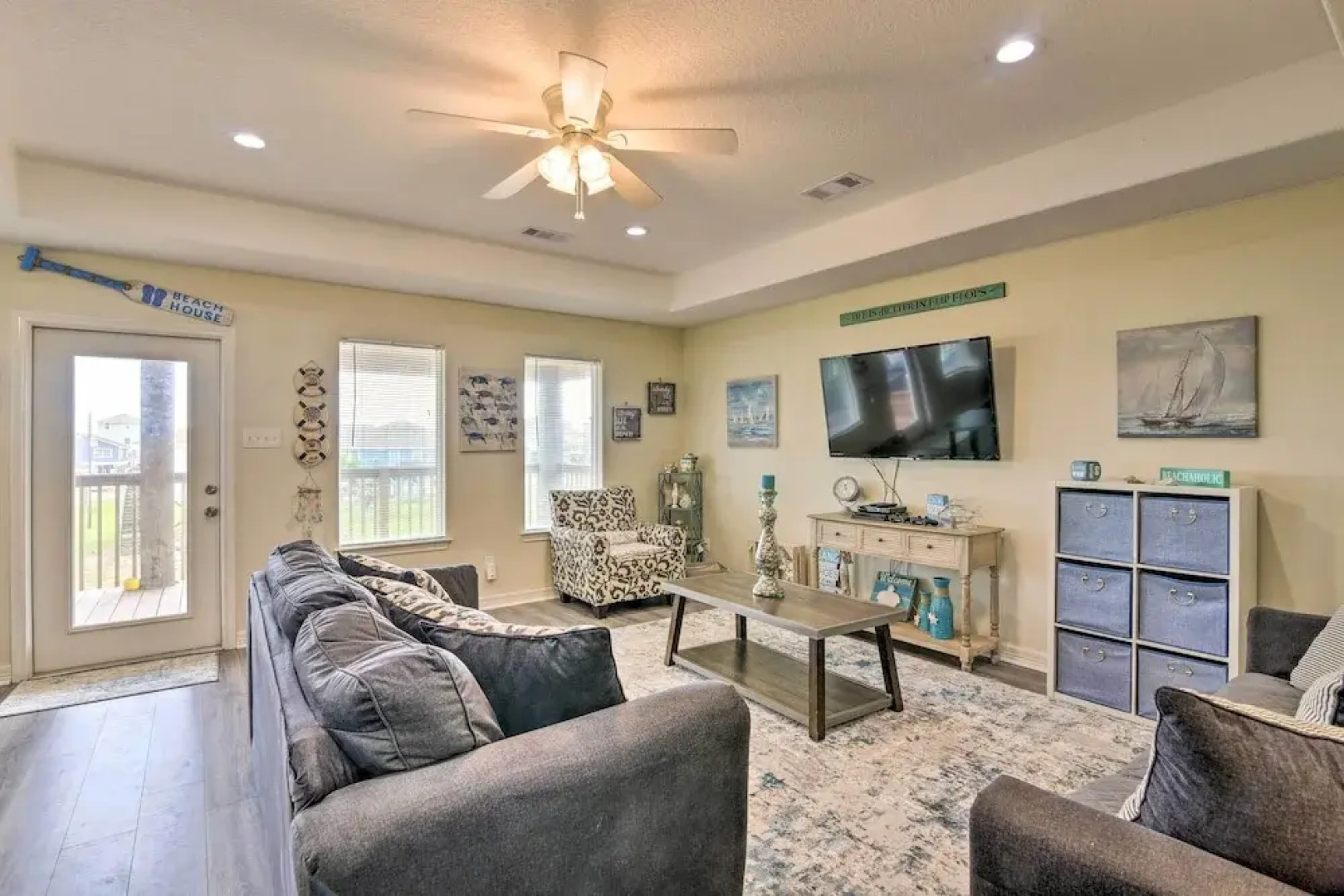 Private Beach Access: Coastal Freeport Home!