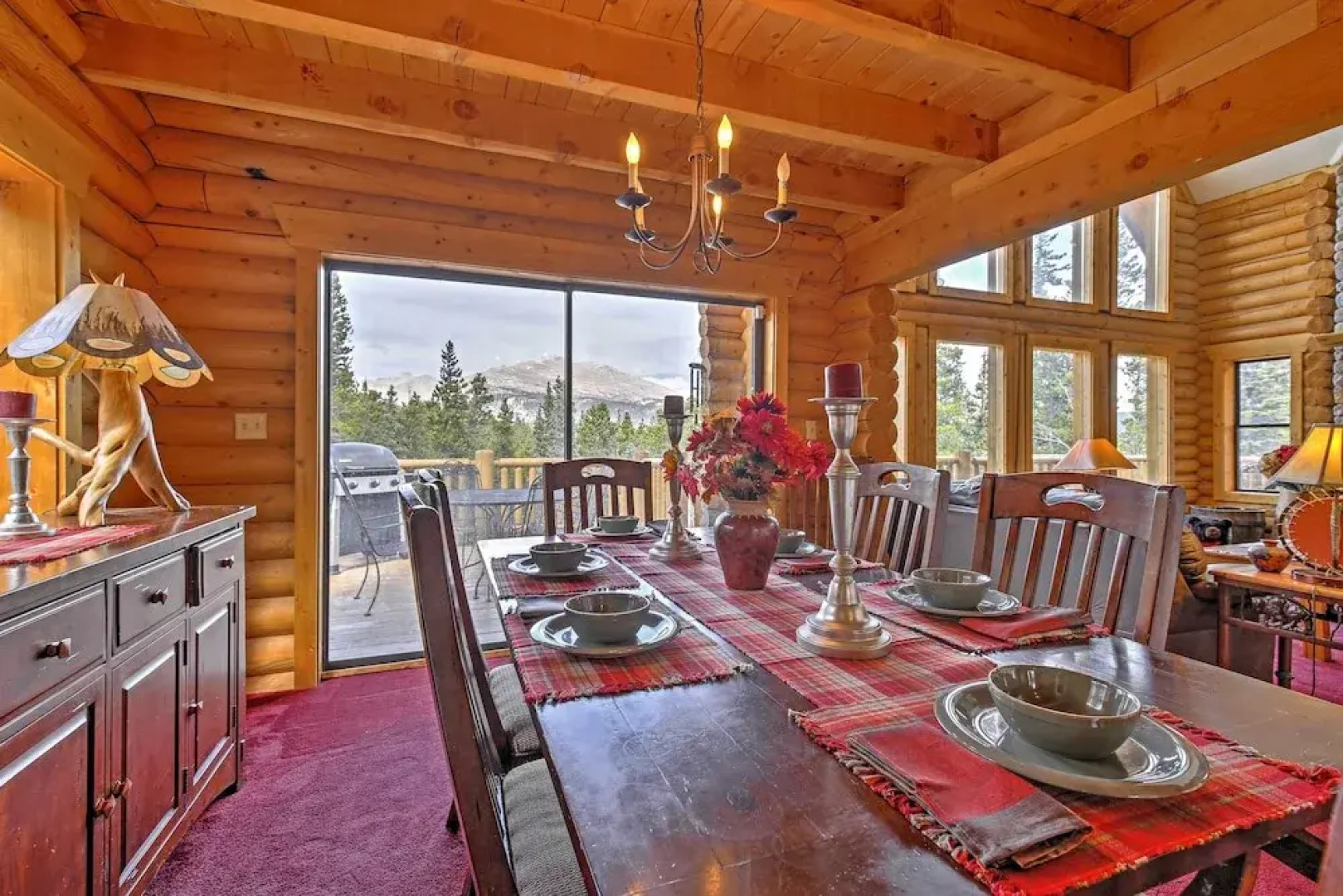 Expansive Alma Cabin w/ Hot Tub & Mountain Views!