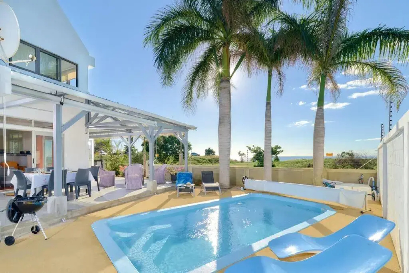 Côte Ouest - VUE IMPRENABLE SUR LA MER - VILLA BELIFAGE BLEUE avec Piscine Privative