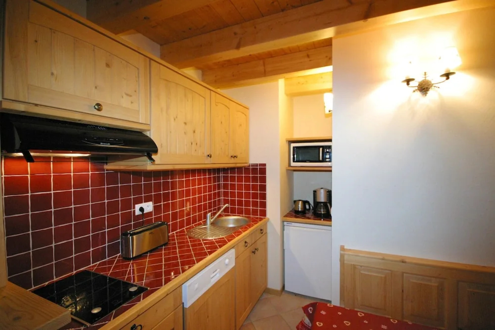 Apartment With one Bedroom in Fontcouverte la Toussuire, With Wonderful Mountain View and Furnished Terrace - 10 m From the Slopes