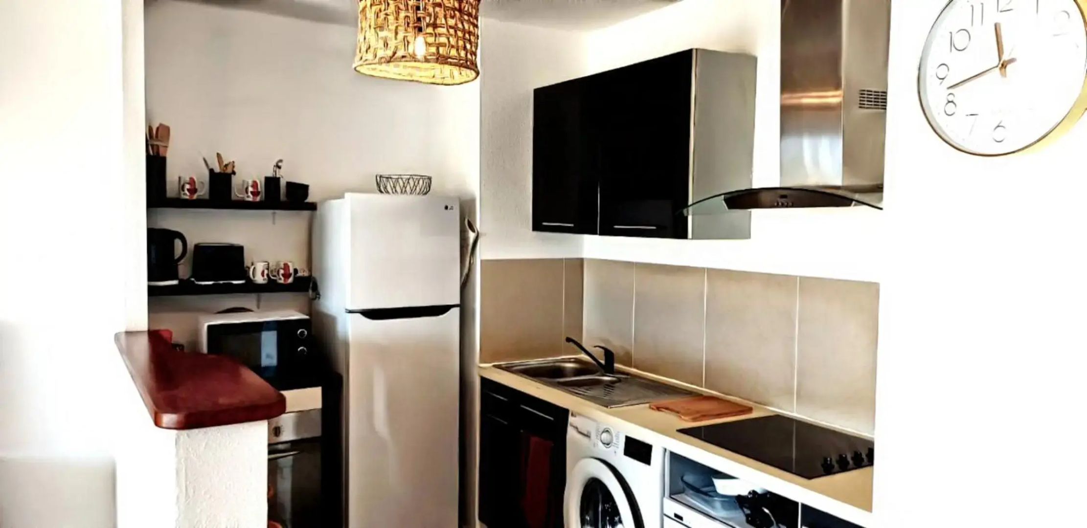 Le Baileys - Spacieux appartement en rez-de-jardin vue lagon