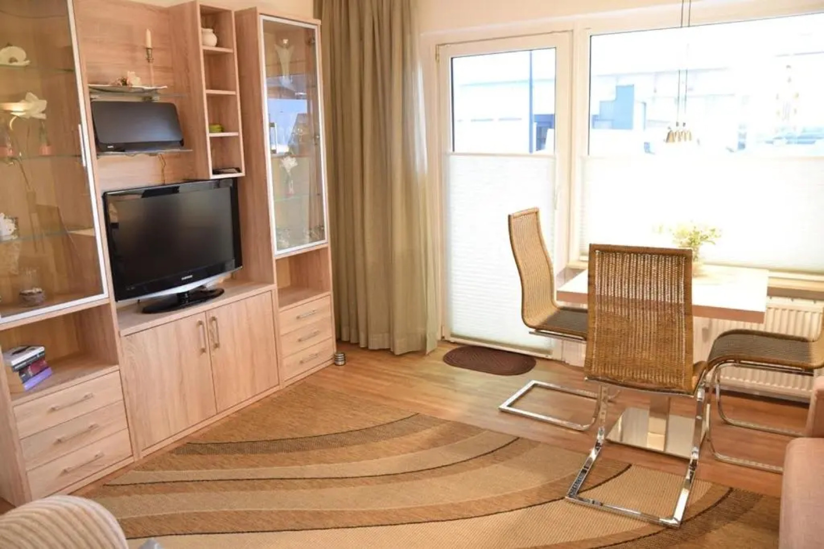 Gemütliches 2-Zimmer-Appartement mit Balkon Richtung Süden.